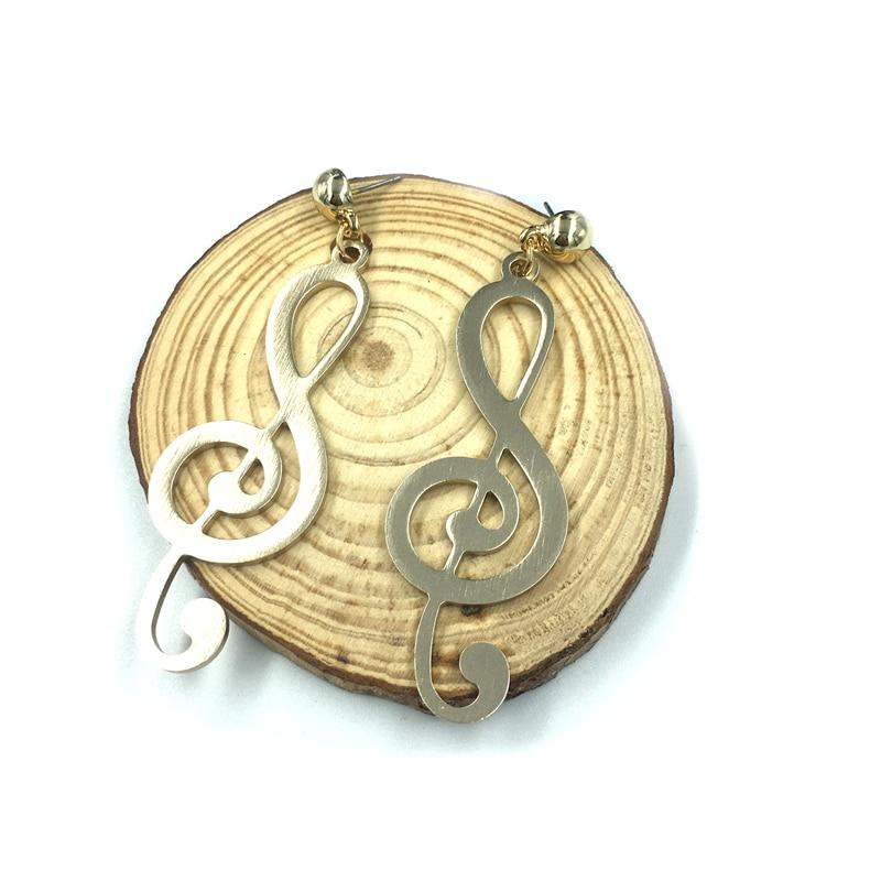Free - Huge Music Note Earrings
