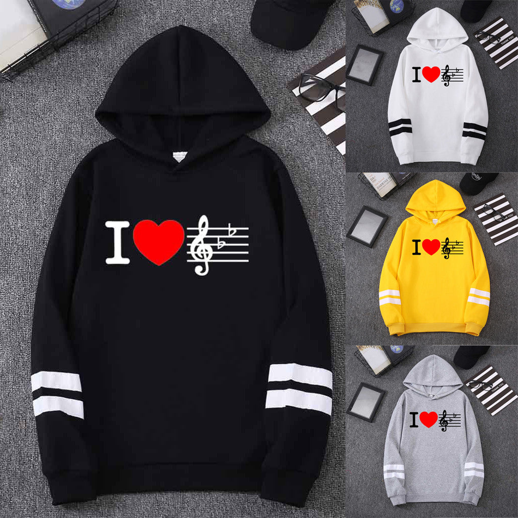 I Love Music Hoodie