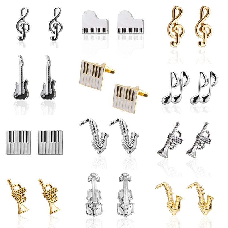 Musical Instruments Cufflinks