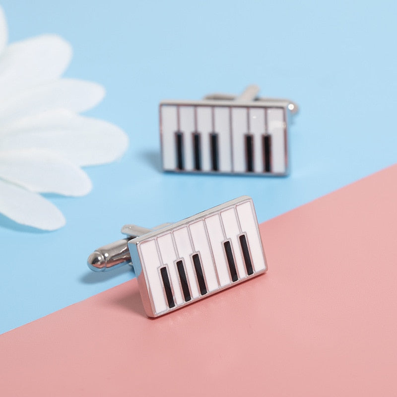 Piano Keys Cufflinks