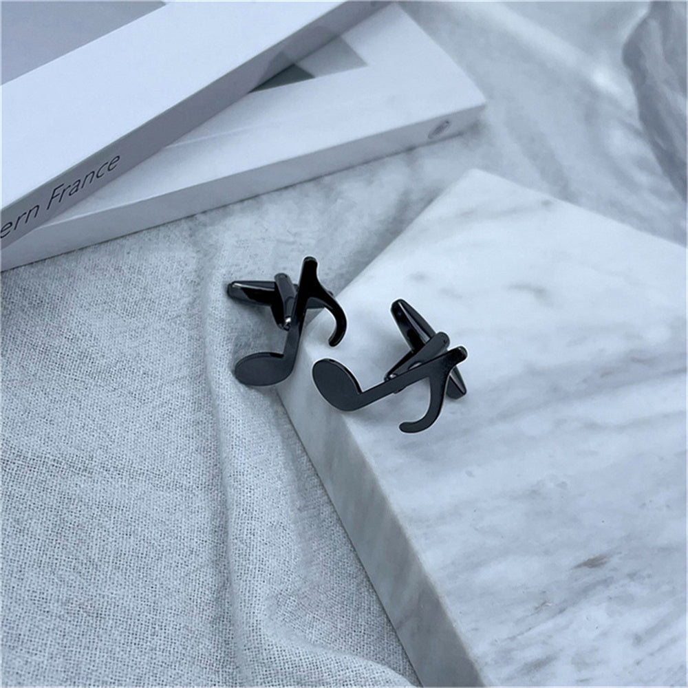 Eighth Notes Design Cufflinks