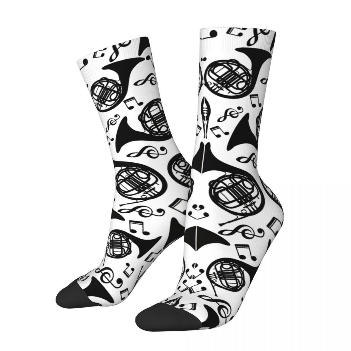 French Horn Crew Socks