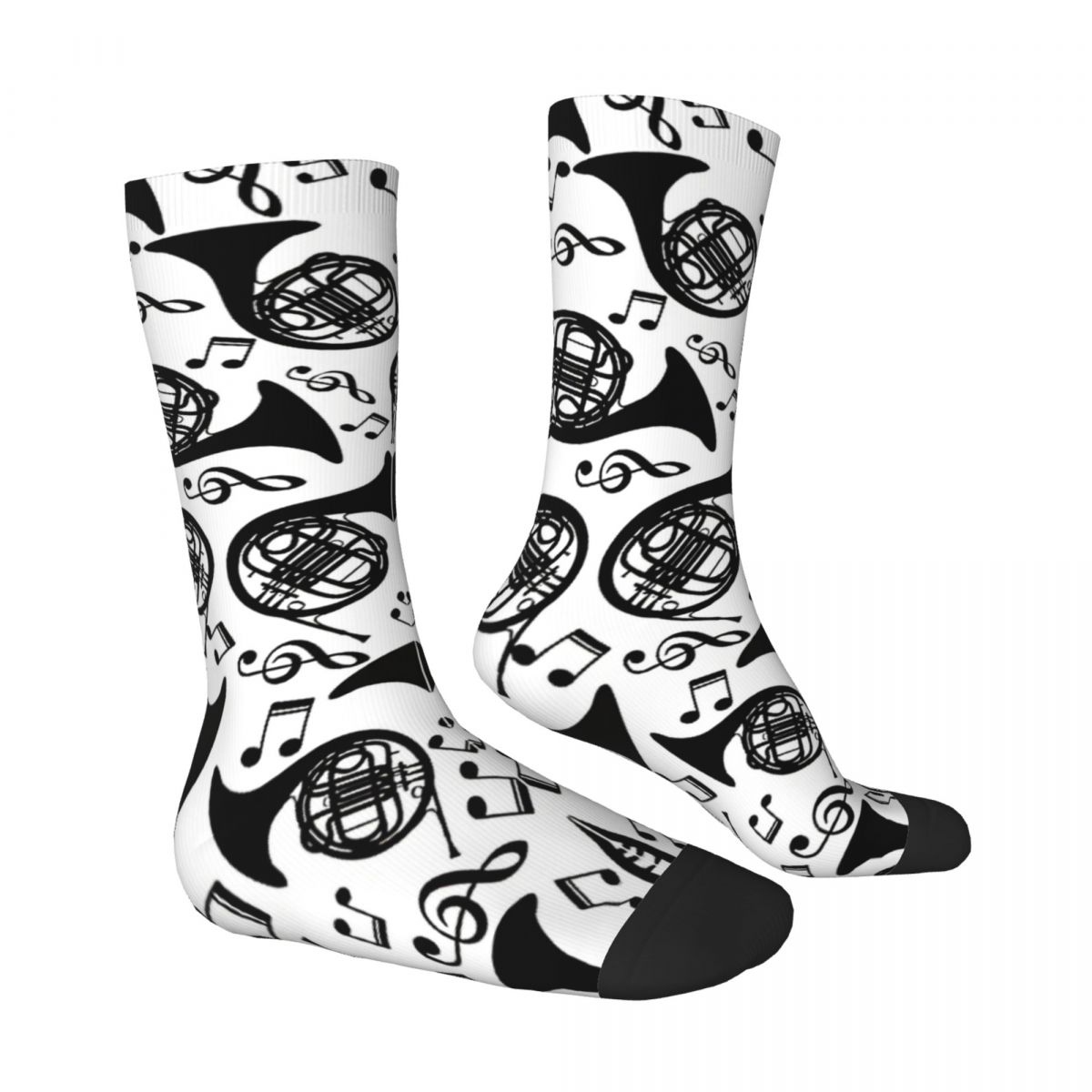 French Horn Crew Socks