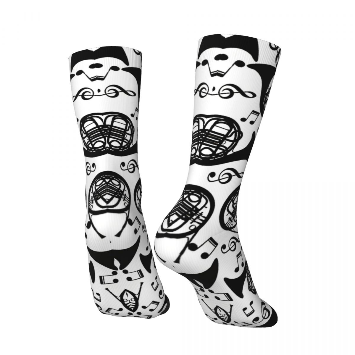 French Horn Crew Socks