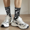 Rock Music Guitar Crew Socks