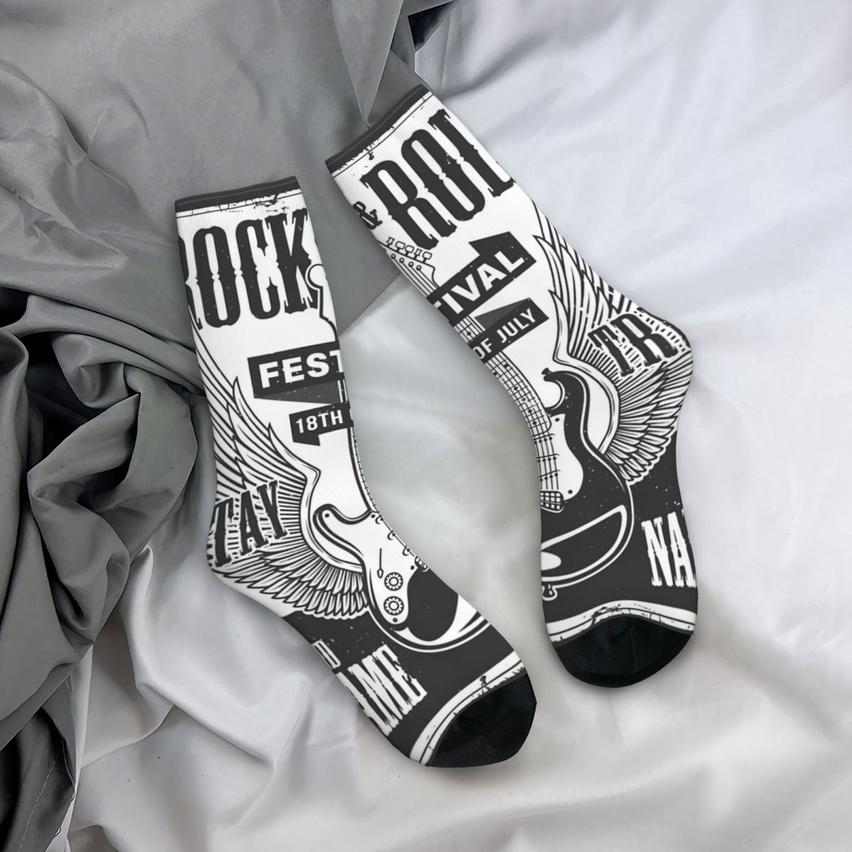 Rock & Roll Guitar Socks