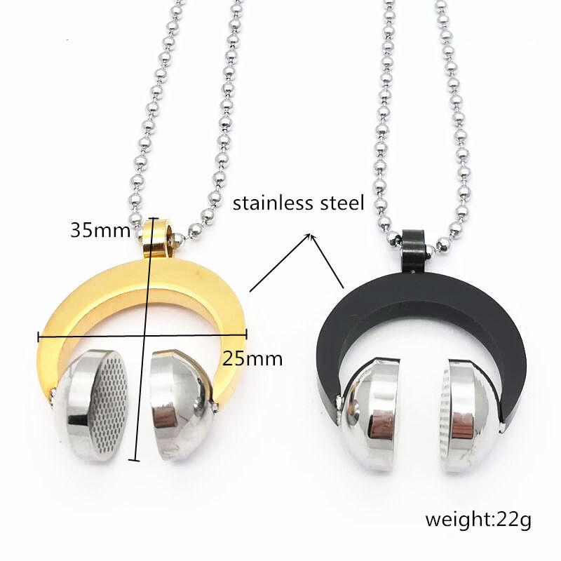 Sport Headset Music Carnival Pendants Necklaces
