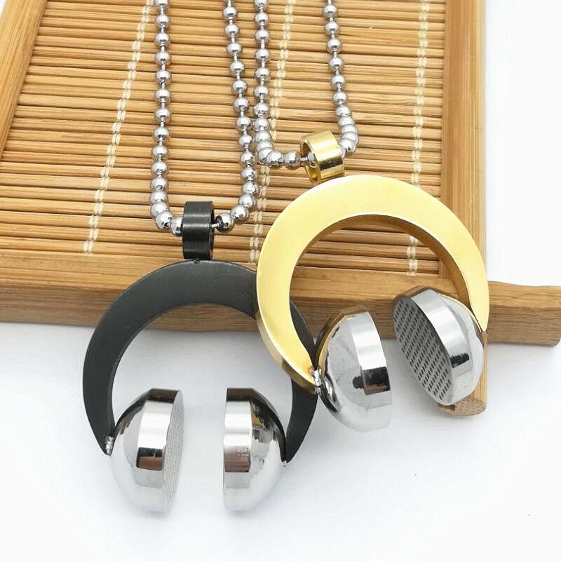 Sport Headset Music Carnival Pendants Necklaces