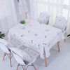 Music Notes White Tablecloth