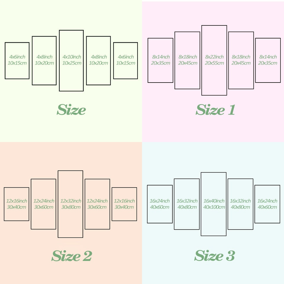 Colorful Music Notes Canvas Wall Art