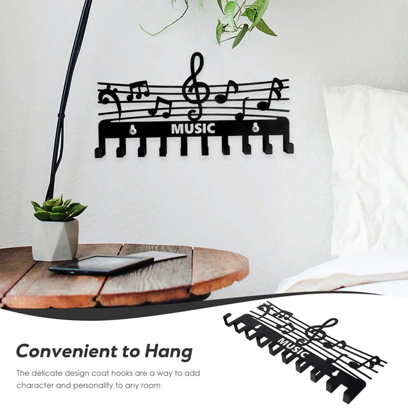 Music Home Decorative Wall Hook
