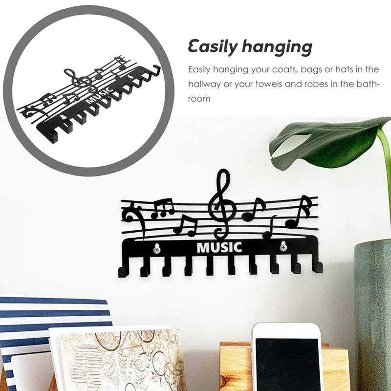 Music Home Decorative Wall Hook