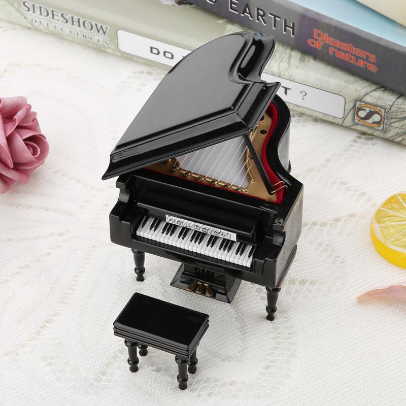 Wooden Mini Piano Model
