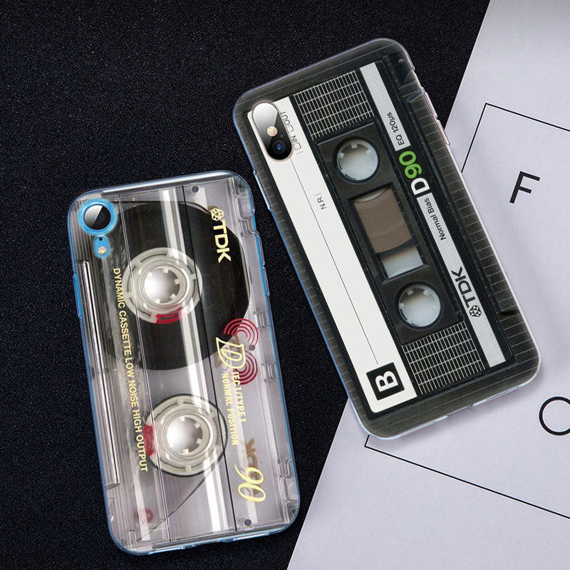 Free - Retro Music Cassette iPhone Case