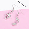 Free - Music Notes Drop Earrings - Artistic Pod Review