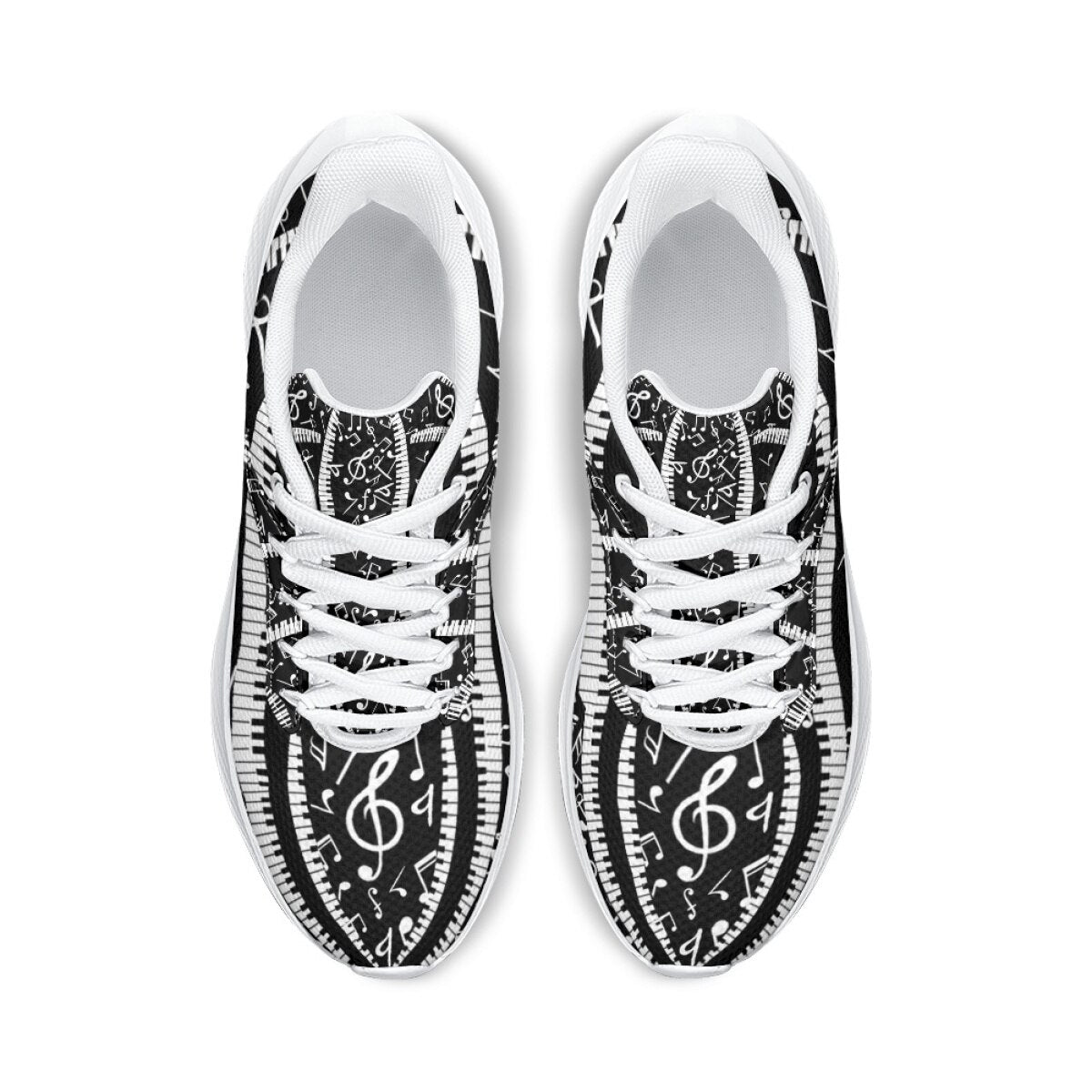 Piano Key Music Running Sneakers
