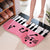 Piano Keys Pink Mat