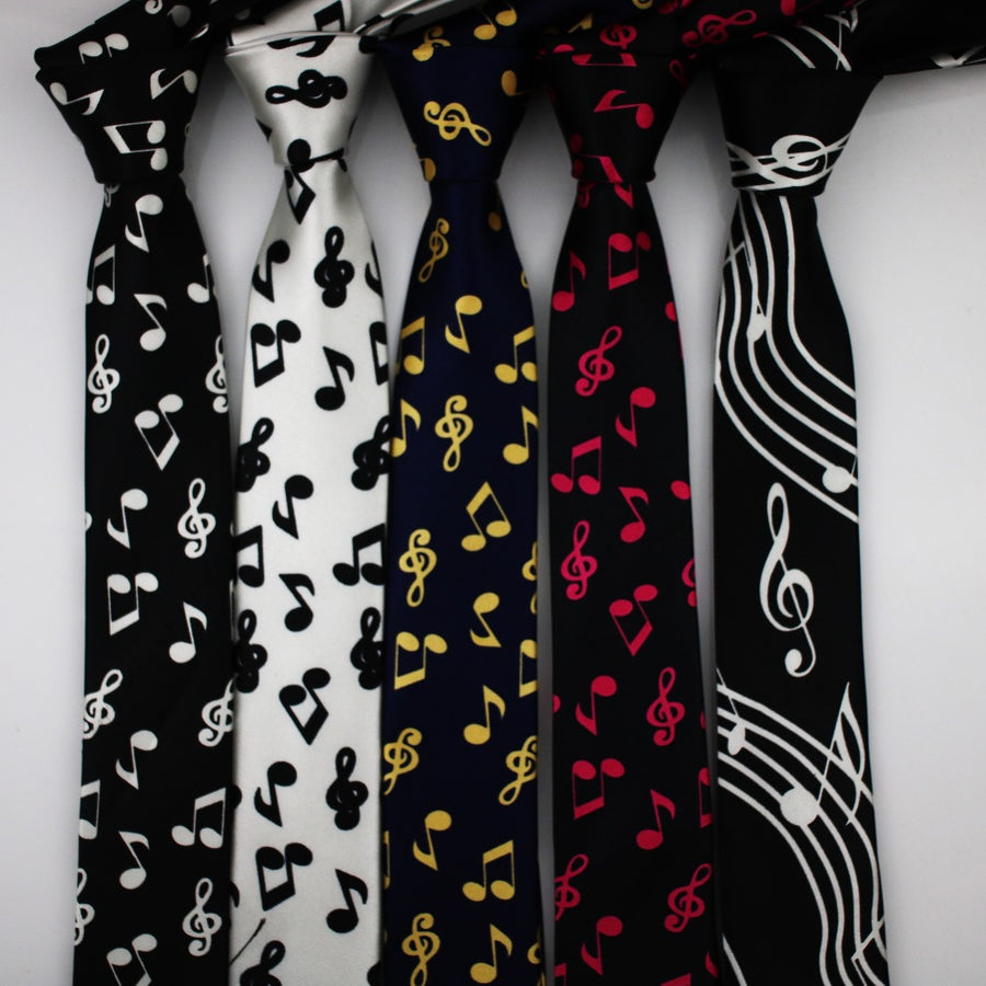 Free - Music Note Neck Tie - Artistic Pod Review