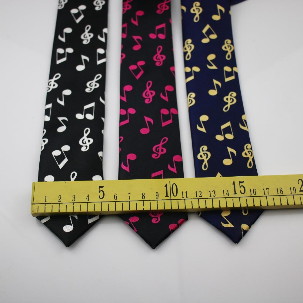 Music Note Neck Tie