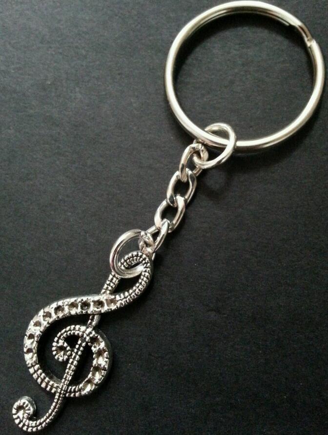 FREE - Treble Clef Keychain - Artistic Pod