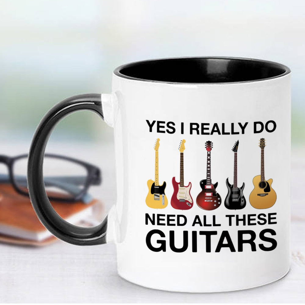 All Guitars Coffee Mug