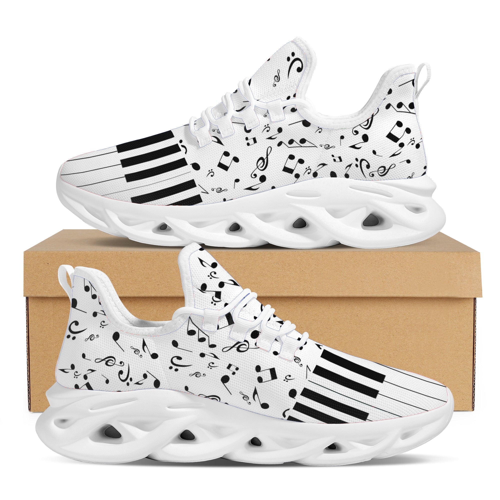 Musical Note Piano Sneakers