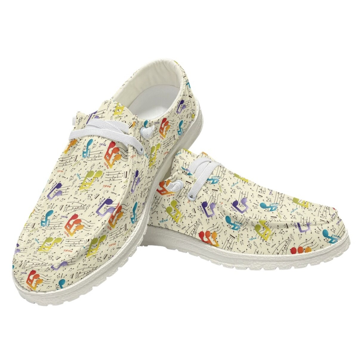 Musical Note Walking Loafers