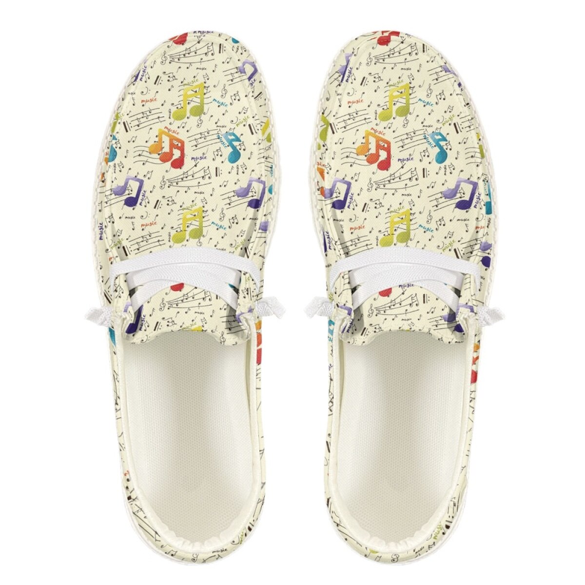 Musical Note Walking Loafers