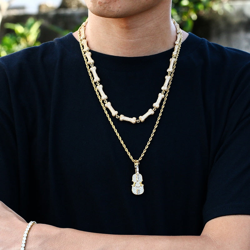 Premium Violin Necklace