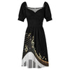 Piano Music Elegant Dress