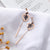 Hollow Heart Musical Notes Drop Earrings