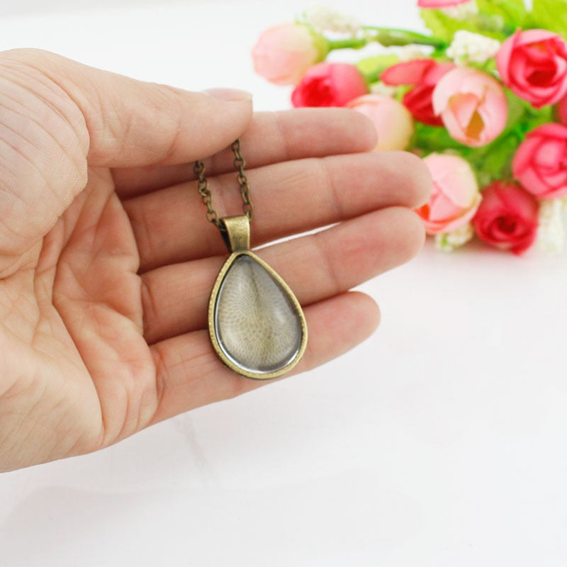 Water Drop Shaped Music Necklace - { shop_name }} - Review