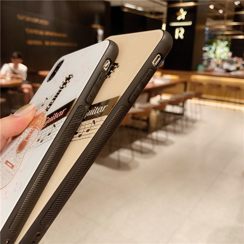 Glitter Guitar Phone Case