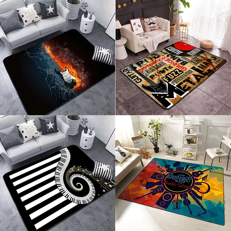 Instrument Non-slip Floor Carpet