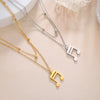 Music Note Double Layered Necklace