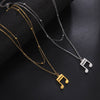 Music Note Double Layered Necklace