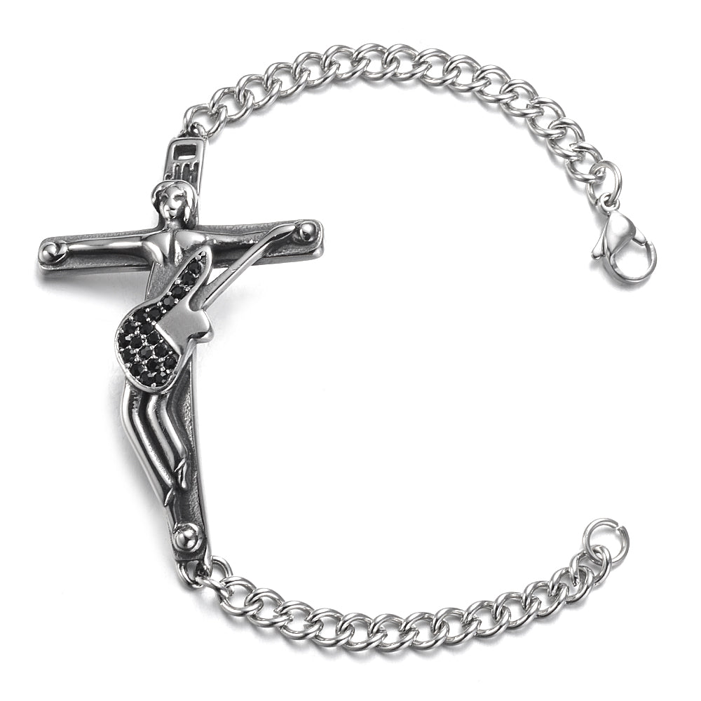 Johnny Hallyday Guitar Bracelet