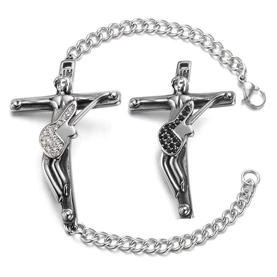 Johnny Hallyday Guitar Bracelet