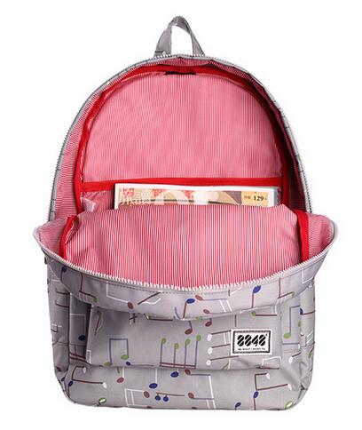 Music Note School Backpack