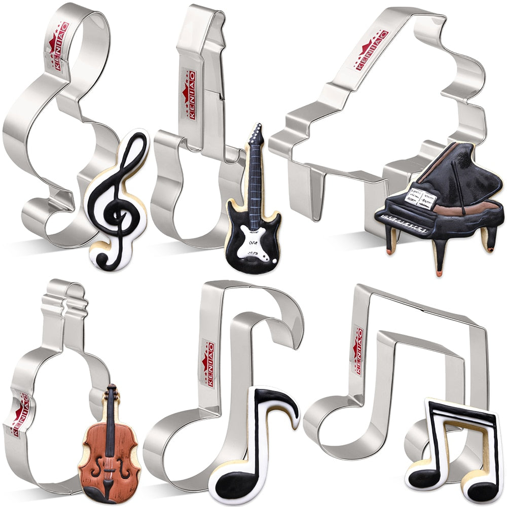 Musical Instruments Cookie Cutter