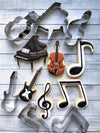 Musical Instruments Cookie Cutter