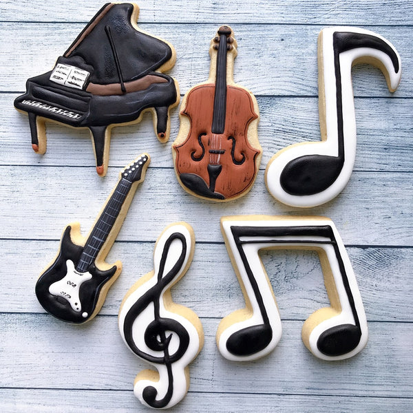 Musical Instruments Cookie Cutter - Artistic Pod