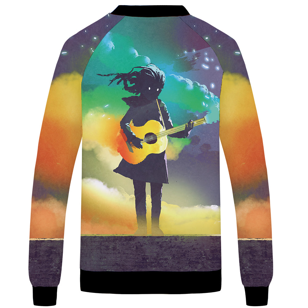 Music Guitar Player Jacket
