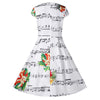 Christmas Bell Music Note Dress - Artistic Pod Review