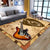 3D Music Area Rug