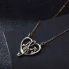 Music Notes Heart Necklace - { shop_name }} - Review