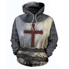 Middle Ages Knights Templar 3D Hoodie