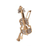 Classic Violin Brooch