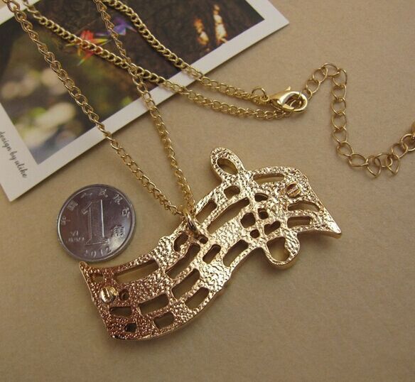 Vintage Music Melody Necklace