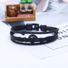 Free - Punk Music Notes Leather Bracelet